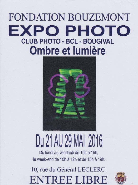 Affiche expo mai 2016