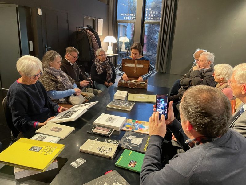 Visite au studio Frank Horvat à Boulogne-Billancourt